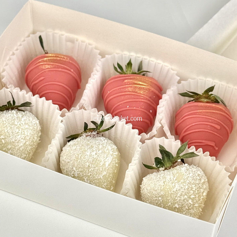 Набор «Букет + клубника»