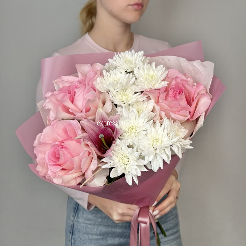 Пудровый шелк